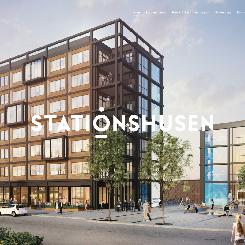 Stationshusen Falkenberg - Winternet Web & Reklambyrå